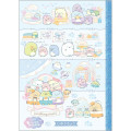 Japan San-X Blank Notebook - Sumikko Gurashi : Penguin Lagoon B - 1