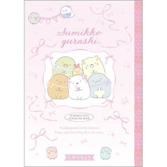 Japan San-X Blank Notebook - Sumikko Gurashi : Ribbon Sky Party A