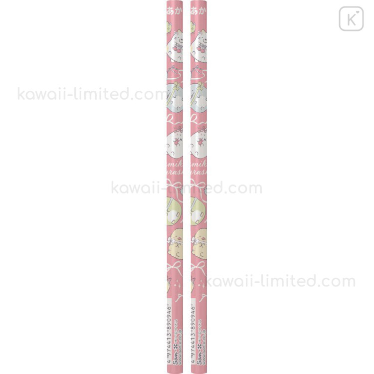 Japan San-X Red Color Pencil - Sumikko Gurashi : Ribbon Sky