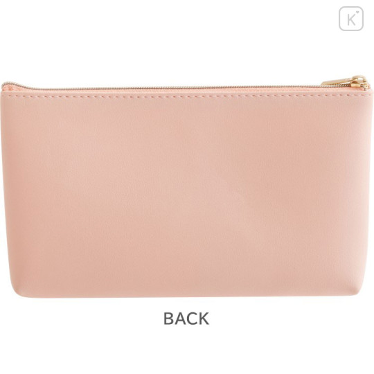 Japan San-X Mesh Pen Pouch - Sumikko Gurashi : Ebifurai no Shippo Fried Shrimp Tail Pink - 2