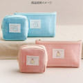 Japan San-X Mesh Pen Pouch - Sumikko Gurashi : Ebifurai no Shippo Fried Shrimp Tail Pink - 5