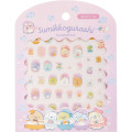 Japan San-X Nail Sticker - Sumikko Gurashi : Penguin Lagoon Pink - 1