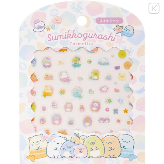 Japan San-X Nail Sticker - Sumikko Gurashi : Penguin Lagoon - 1