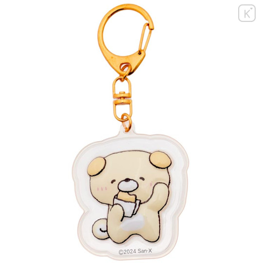 Japan San-X Acrylic Keychain - Pokantotan : Agetan Plump 3D - 1