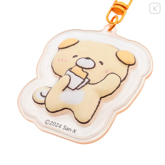 Japan San-X Acrylic Keychain - Pokantotan : Agetan Plump 3D - 2