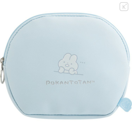 Japan San-X Cosmetic Pouch - Pokantotan : Pokanto Simple Blue - 1
