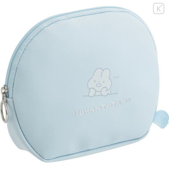 Japan San-X Cosmetic Pouch - Pokantotan : Pokanto Simple Blue - 2