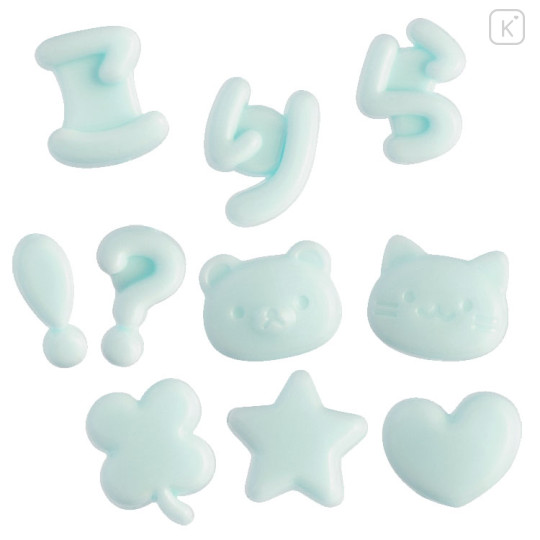 Japan San-X Custom Alphabet Parts - Hiragana & Decorative Part Mint - 2