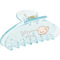 Japan San-X Hair Claw Clip - Ishiyowa-chan : Clear Glitter Blue - 1