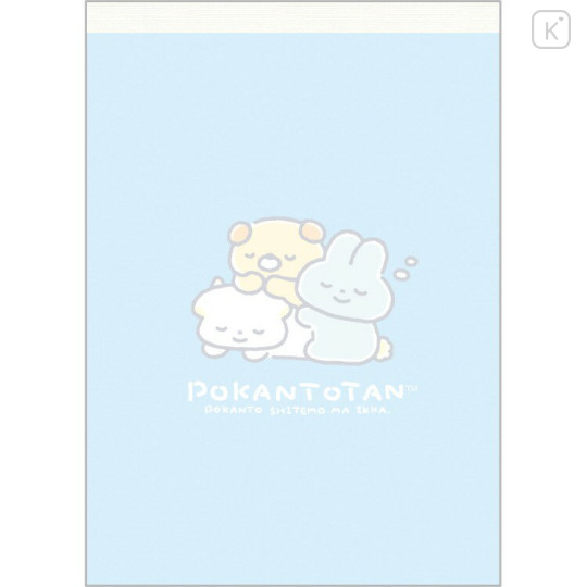 Japan San-X A6 Notepad - Pokantotan : Pokanto Simple Friends - 1