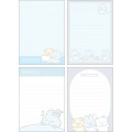 Japan San-X A6 Notepad - Pokantotan : Pokanto Simple Friends - 2