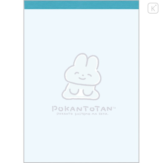 Japan San-X A6 Notepad - Pokantotan : Pokanto Simple Smile - 1