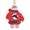 Japan Disney Store Plush Keychain - Baymax : Summer Festival Japanese Matsuri Red - 3