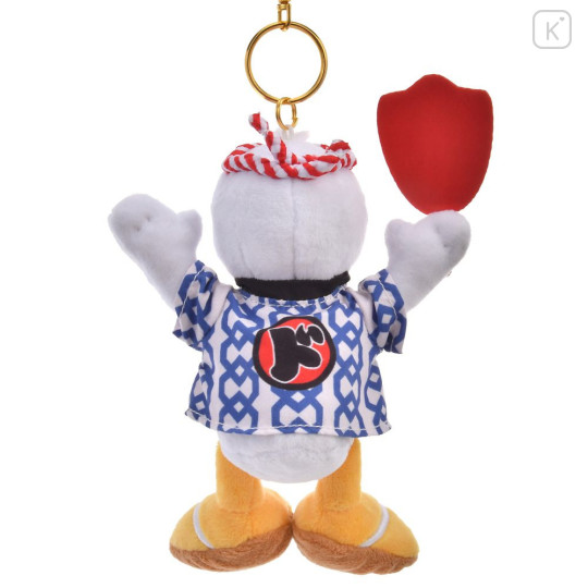 Japan Disney Store Plush Keychain - Donald : Summer Festival Japanese Matsuri - 3