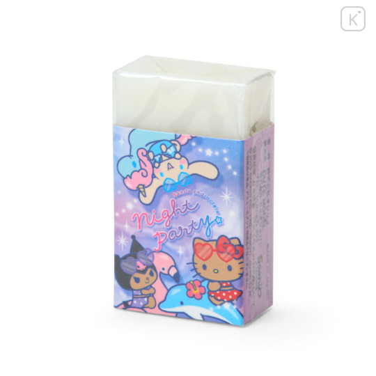 Japan Sanrio Eraser - Tan Swimsuit Party Characters - 1