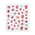 Japan Sanrio Deco Petit Sticker - Hello Kitty : Tan Swimsuit Party - 2