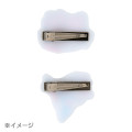 Japan Sanrio Matte Hair Clip Set - Pochacco : Tan Swimsuit Party - 3