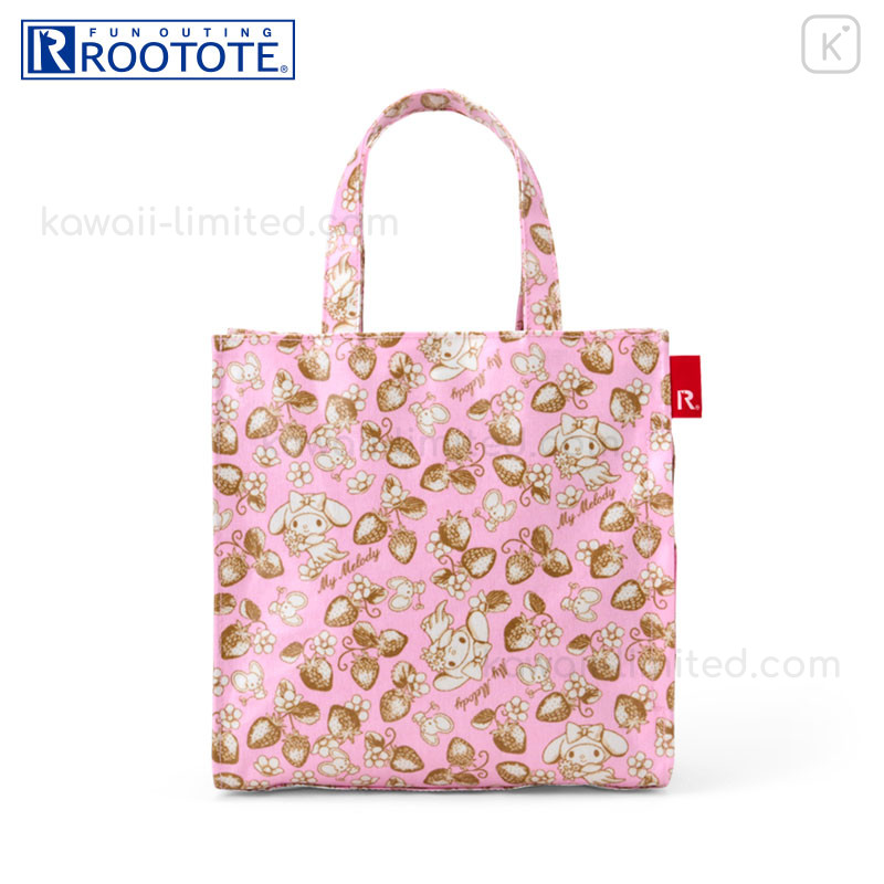 maimero　0605 Japan Sanrio Rootote Square Laminated Tote Bag - My Melody