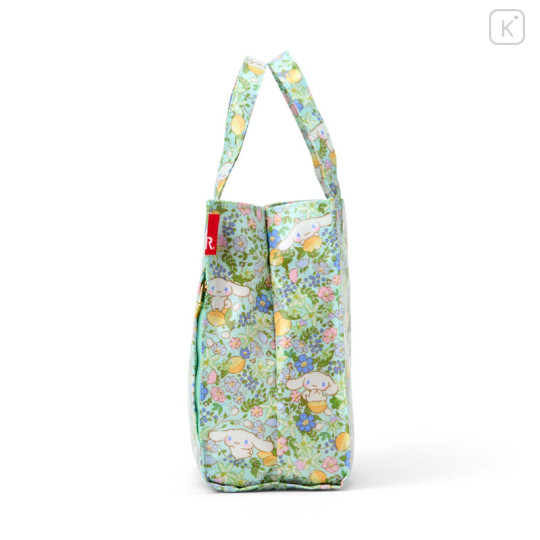 Japan Sanrio Rootote Square Laminated Tote Bag - Cinnamoroll - 2