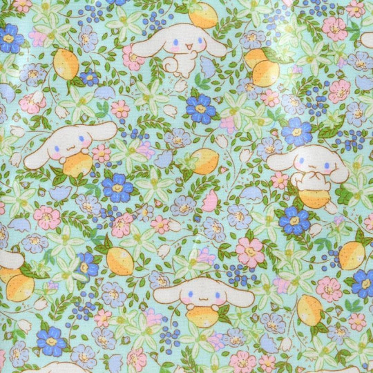 Japan Sanrio Rootote Square Laminated Tote Bag - Cinnamoroll - 4