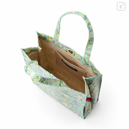 Japan Sanrio Rootote Arcattle Laminated Tote Bag - Cinnamoroll - 3