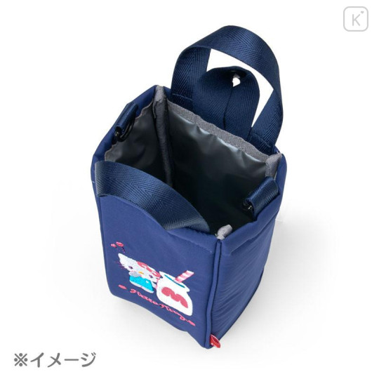 Japan Sanrio Rootote Water Bottle Holder with Shoulder Strap - Cinnamoroll - 4
