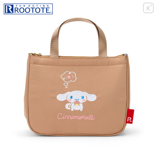 Japan Sanrio Rootote Insulated Tote Bag - Cinnamoroll - 1