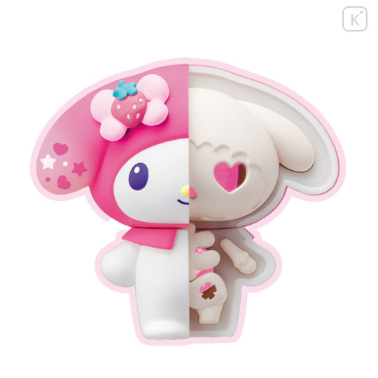 Japan Sanrio Secret Disassembly Puzzle Fantasy - Kuromi & My Melody : Blind Box - 3