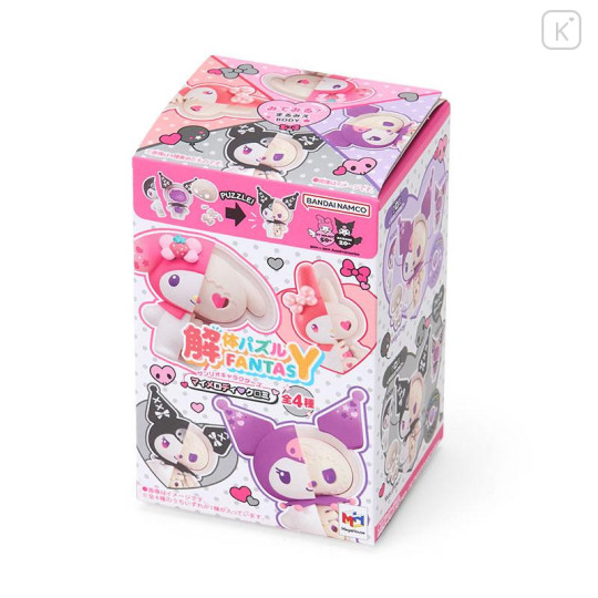 Japan Sanrio Secret Disassembly Puzzle Fantasy - Kuromi & My Melody : Blind Box - 6