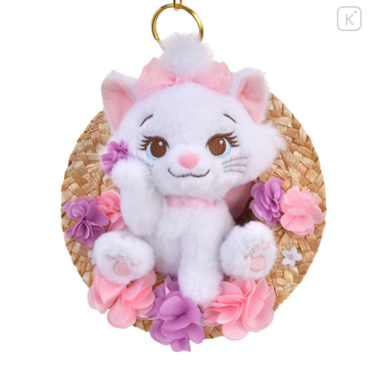 Japan Disney Store Plush Keychain - Marie : Summer Style - 1