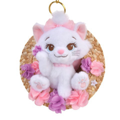 Japan Disney Store Plush Keychain - Marie : Summer Style