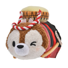 Japan Disney Store Tsum Tsum Mini Plush (S) - Chip : Japanese Matsuri