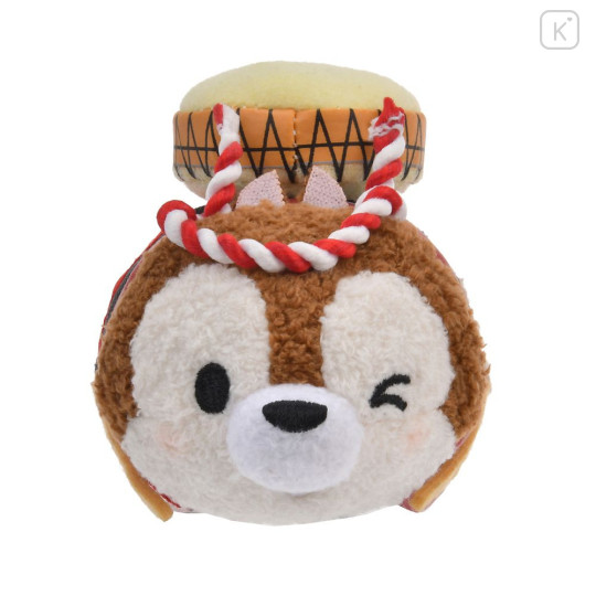 Japan Disney Store Tsum Tsum Mini Plush (S) - Chip : Summer Festival Japanese Matsuri - 2