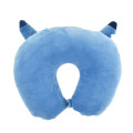 Japan Disney Store Travel Fluffy Neck Pillow Cushion - Stitch : Plush Style - 6