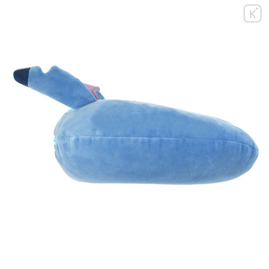 Japan Disney Store Travel Fluffy Neck Pillow Cushion - Stitch : Plush Style - 7
