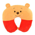 Japan Disney Store Travel Fluffy Neck Pillow Cushion - Pooh : Plush Style - 2