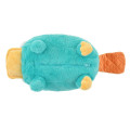 Japan Disney Store Travel Fluffy Neck Pillow Cushion - Perry the Platypus : Plush Style - 4