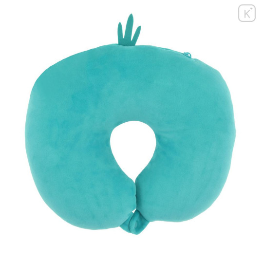 Japan Disney Store Travel Fluffy Neck Pillow Cushion - Perry the Platypus : Plush Style - 6