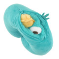 Japan Disney Store Travel Fluffy Neck Pillow Cushion - Perry the Platypus : Plush Style - 8