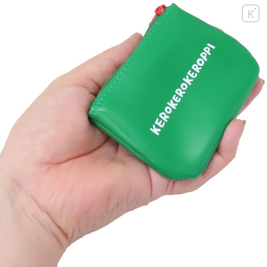 Japan Sanrio Mini Accessory Pouch Keychain - Keroppi : Retro - 2