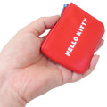 Japan Sanrio Mini Accessory Pouch Keychain - Hello Kitty : Retro - 2