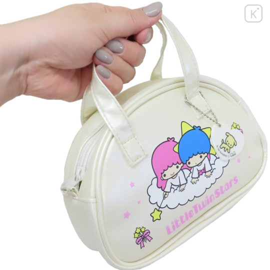 Japan Sanrio Mini Shoulder Bag - Little Twin Stars : Retro - 3
