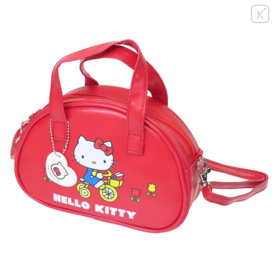 Japan Sanrio Mini Shoulder Bag - Hello Kitty : Retro - 1