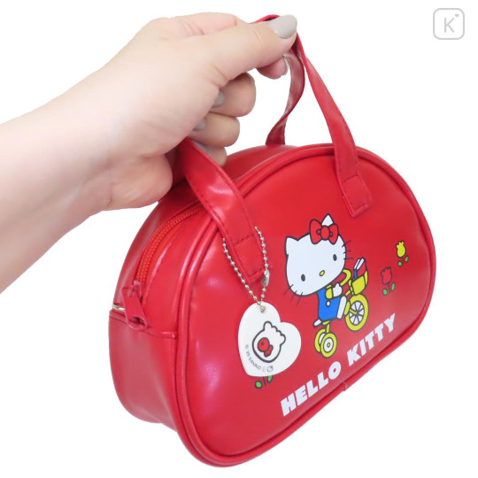 Japan Sanrio Mini Shoulder Bag - Hello Kitty : Retro - 3