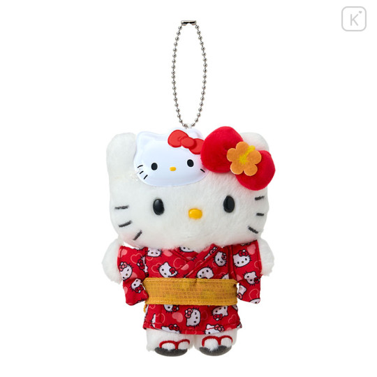 Japan Sanrio Original Mascot Holder - Hello Kitty : Summer Festival - 1