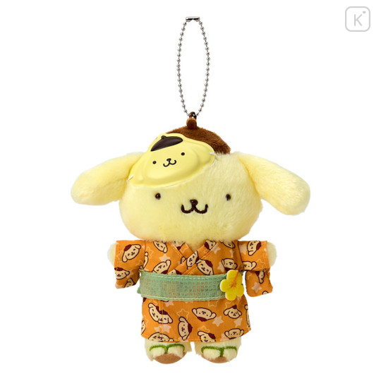 Japan Sanrio Original Mascot Holder - Pompompurin : Summer Festival - 1