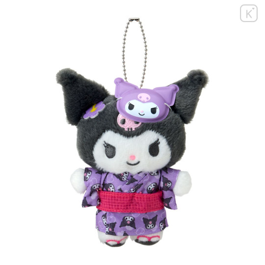 Japan Sanrio Original Mascot Holder - Kuromi : Summer Festival - 1