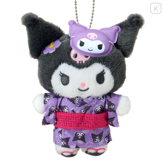 Japan Sanrio Original Mascot Holder - Kuromi : Summer Festival - 2