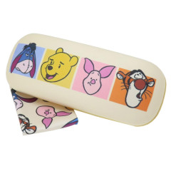 Japan Disney Glasses Case - Pooh : Funny Face Friends