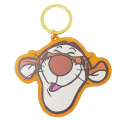 Japan Disney Acrylic Keychain - Tigger : Funny Face